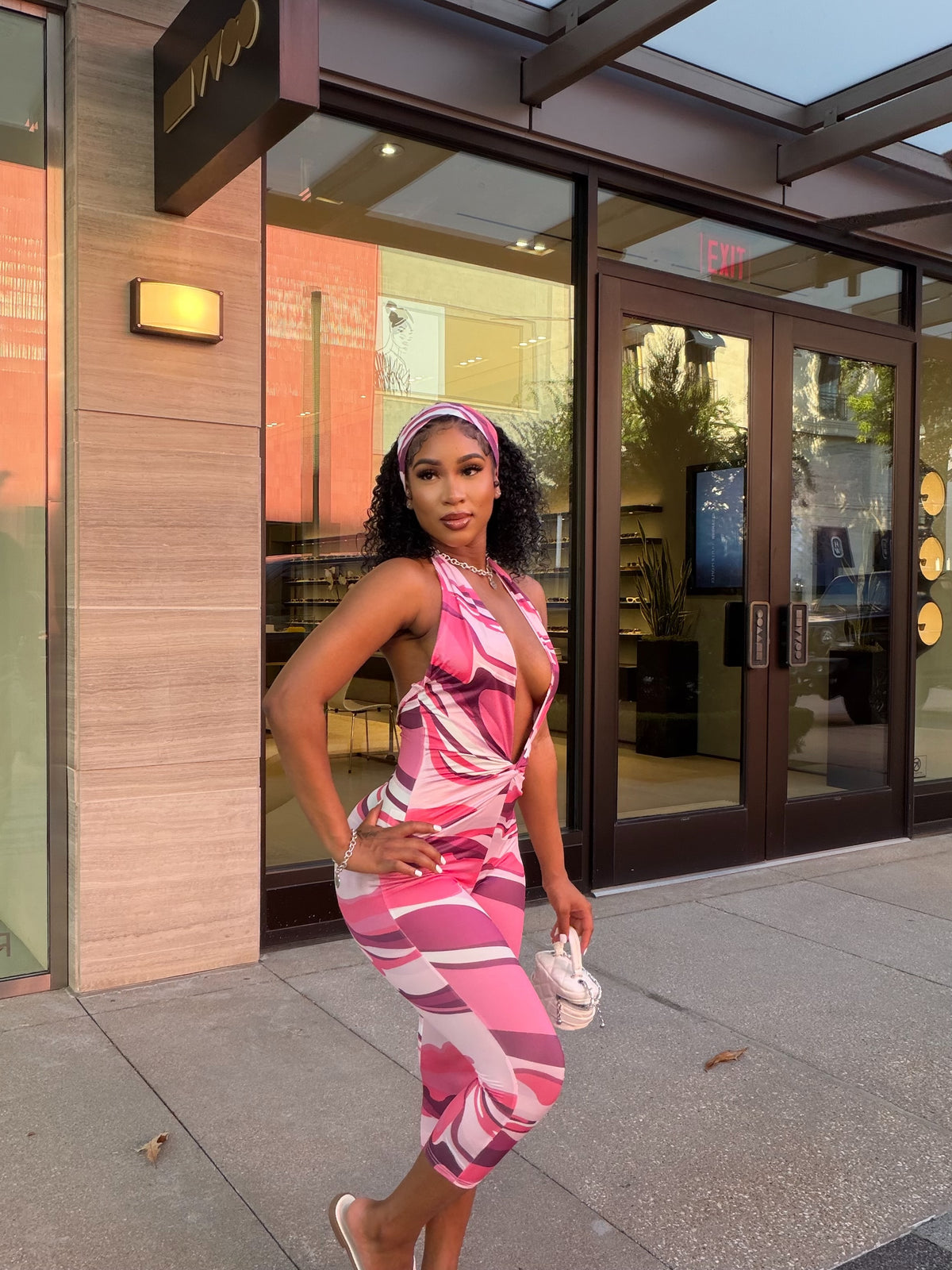 Pretty in Pink Jumpsuit