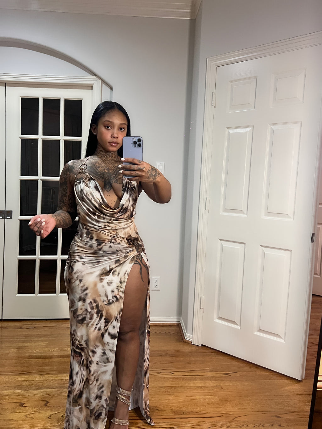 Kimk Slit Dress