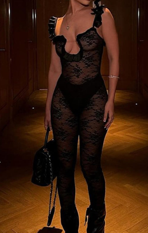Andrea lace jumpsuit
